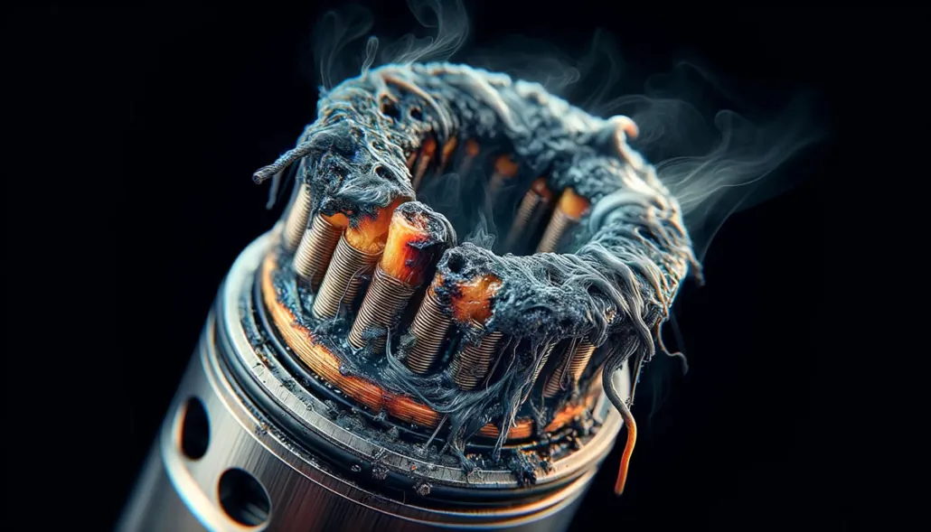 why coils burn